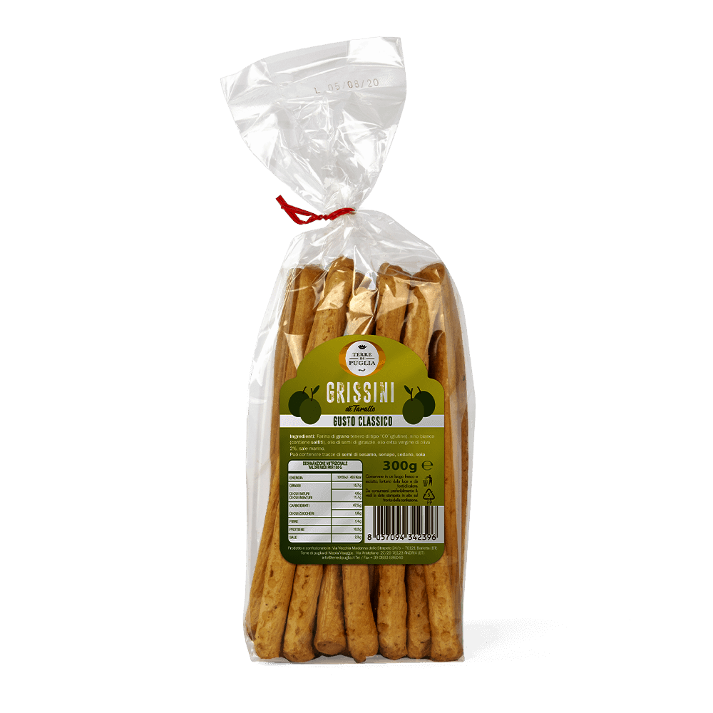 Grissini klasik Terre di Puglia 300g